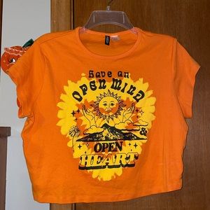 H&M cropped baby tee